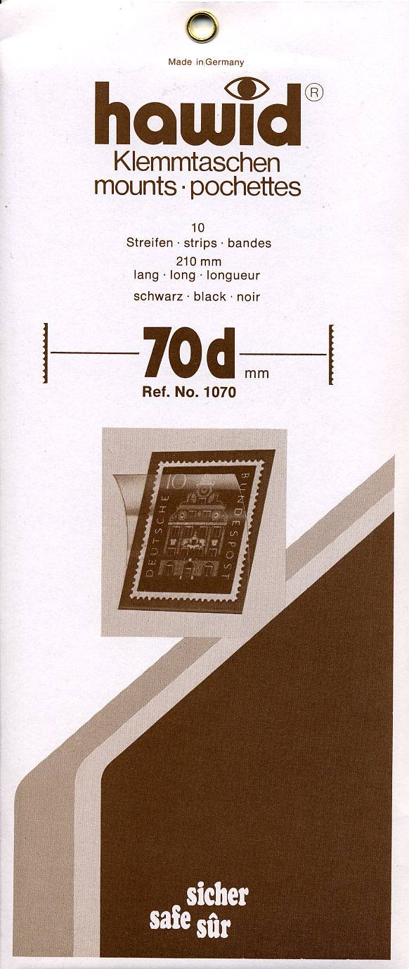 Клеммташе HAWID чёрные 210х70 мм (уп 10 шт) (HA1070)