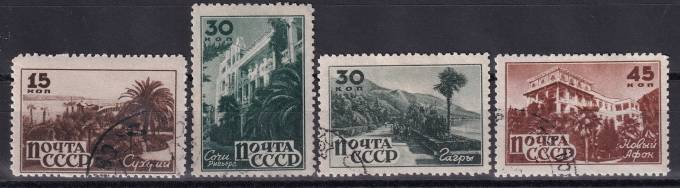 СССР - кат. Заг. №957-960