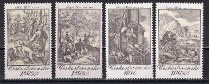 Чехословакия - кат. №2240-2243