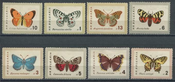 Болгария - кат. Mich. №1339-1346
