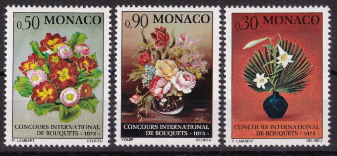 Монако - кат. №1068-1070