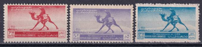Ливан - кат. №408-410