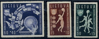 (StampLietuvos_429-31 (1) Кат. №429-31**