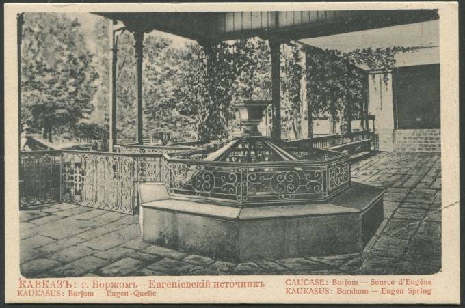 Кавказ - Боржом - Евгеньевский источник