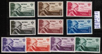 (ItalKolony_Eretrea_233-242(1) Eritrea Mi №№ 233-242** (Mi 375 eu, Sas. 500 eu)