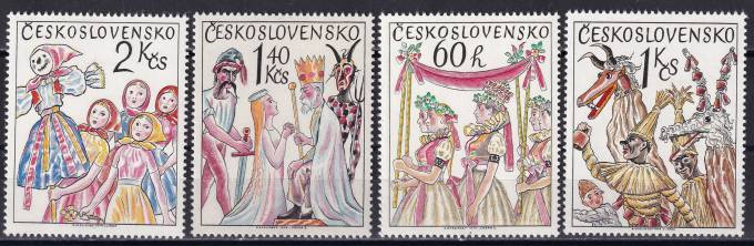 Чехословакия - кат. №2248-2251