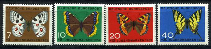 (Deutsche_376-79(3) Бабочки. Каталог №376-379 