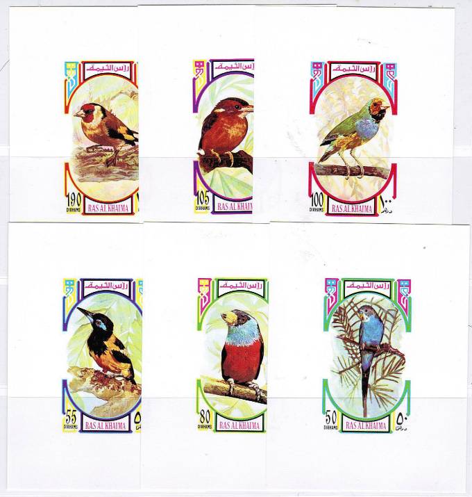 (Birds_RasAlkhaima_593-598(1) Ras Al Khaima кат.№№593-598
