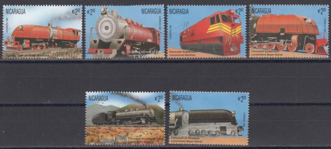 Никарагуа - кат. №3687-3692