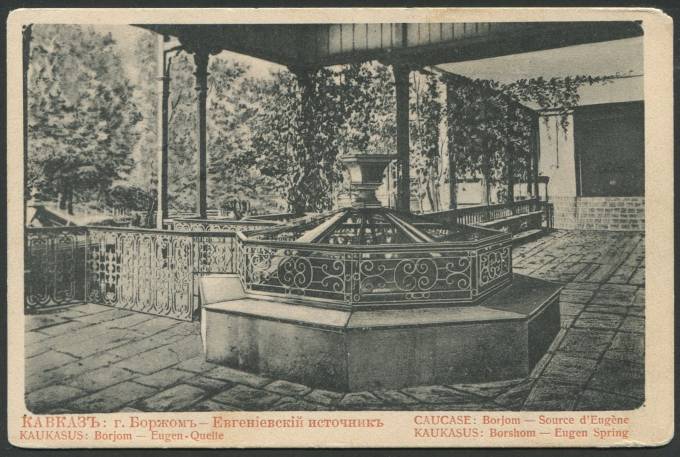 Кавказ - Боржом - Евгеньевский источник