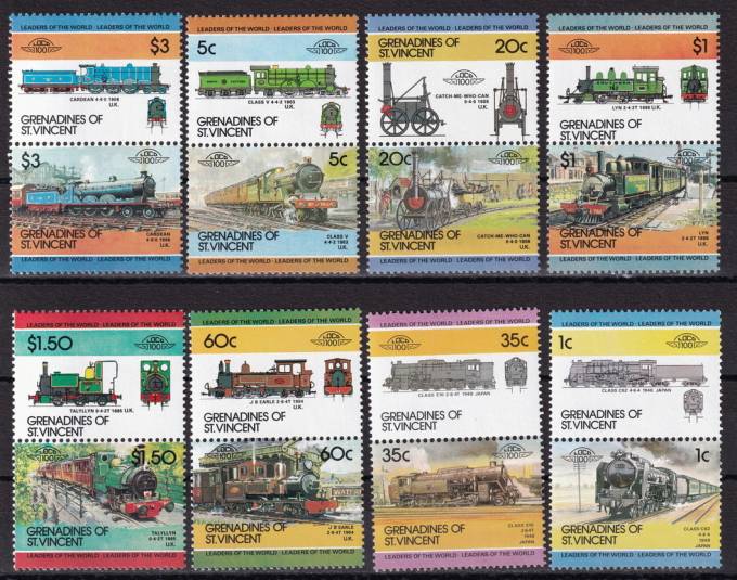 Острова Сент-Винсент и Гренадины - кат. №324-339