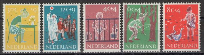 Нидерланды - кат. Mich. №739-743
