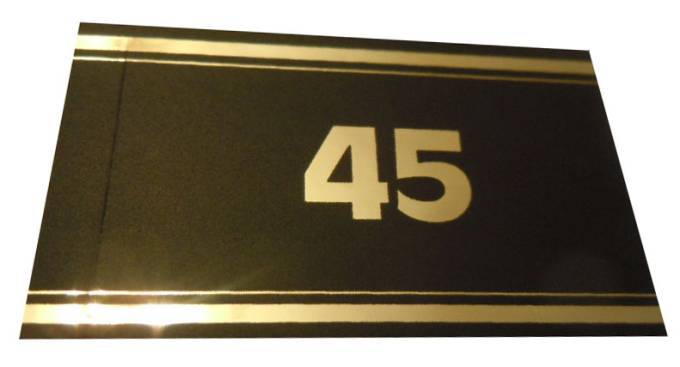 (Safe 45) этикетка  №45