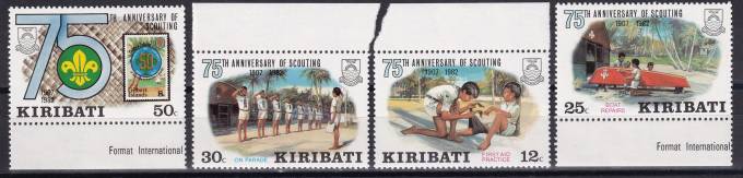 Кирибати - кат. Mich. №408-411