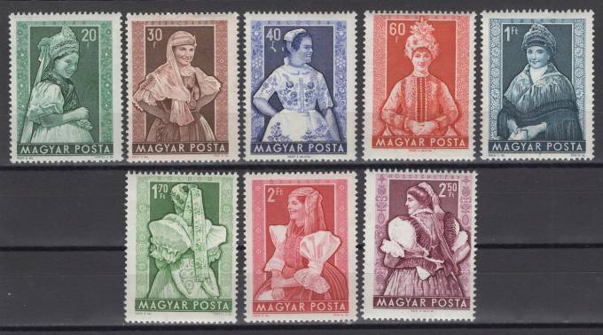 Венгрия - кат. №1330-1337