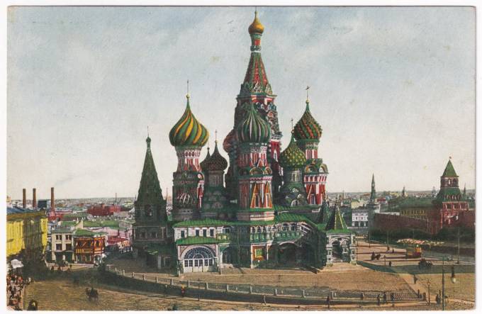 Москва - Церковь Василия Блаженного