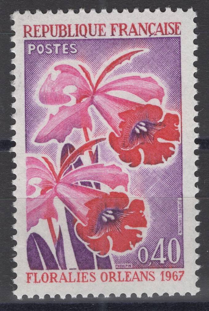 Франция - кат. №1595