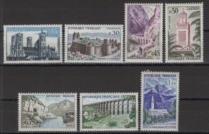Франция - кат. №1283-1289