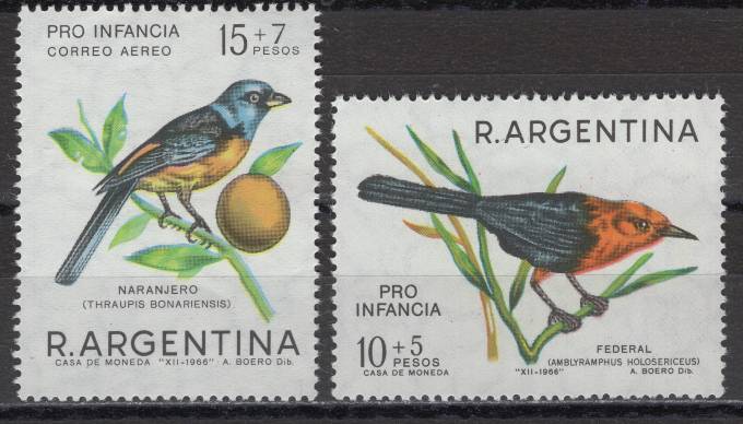 Аргентина - кат. №952-953