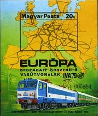 Венгрия(Vengria_train_141) Марки паровозы BL№141