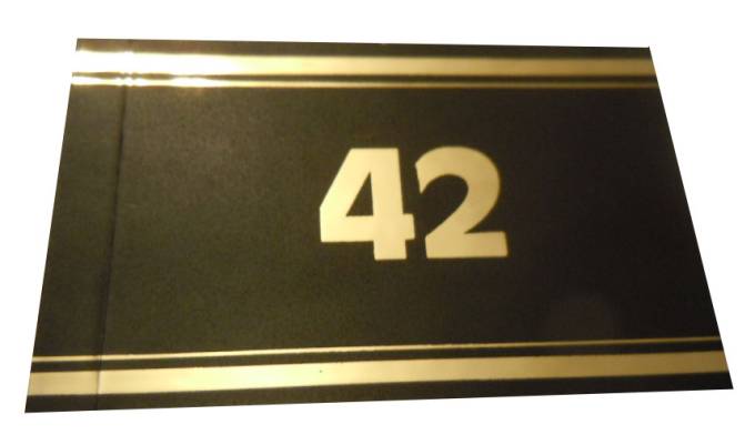 (Safe 42) этикетка  №42