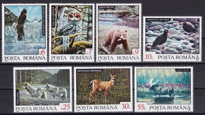 Румыния - кат. Mich. №4836-4842