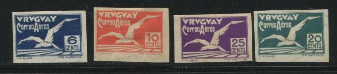   Авиация Уругвай №323-326 