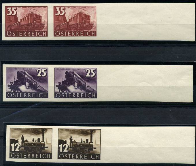 Германия(OsterReich_train_646-48v(1) Марки паровозы. Кат. №646-48v ** 