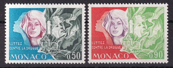 Монако - кат. №1087-1088