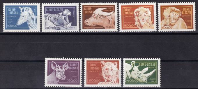 Гвинея-Бисау - кат. №1096-1103