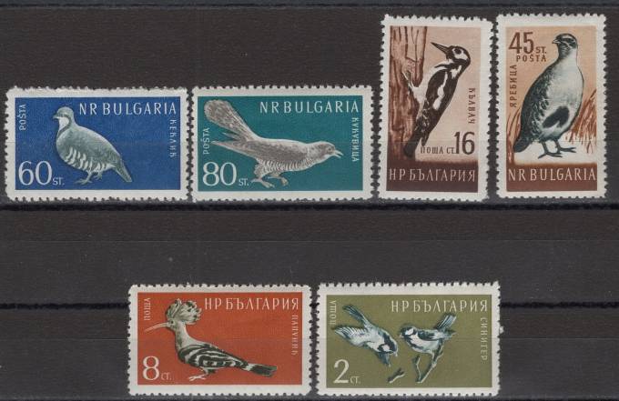 Болгария - кат. №1116-1121