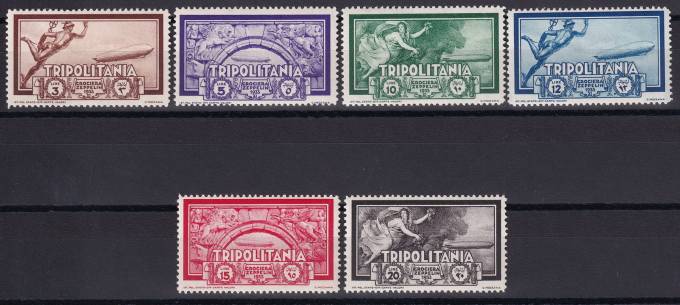 Триполитания - кат. Mich. №190-195