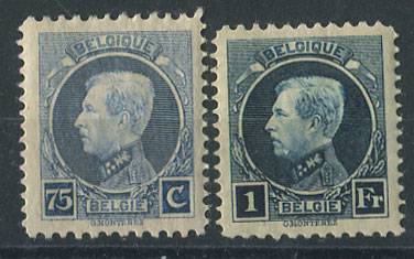 (Belgie_stamp_0189-190(1) Бельгия №189-190 *