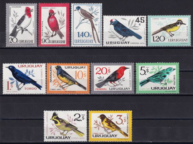 Уругвай - кат. №945-952