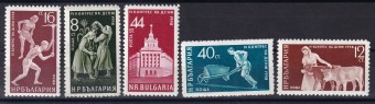 Болгария - кат. №1095-1099