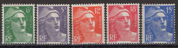 Франция - кат. №901-905