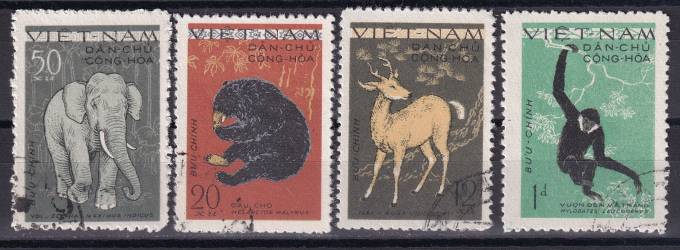 Вьетнам - кат. Mich. №154-157