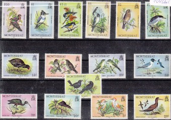 (Sea_Stamp_061(1)Монтсерат. Марки птицы.№538-552