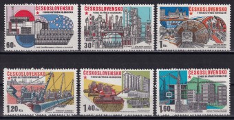 Чехословакия - кат. №2285-2290