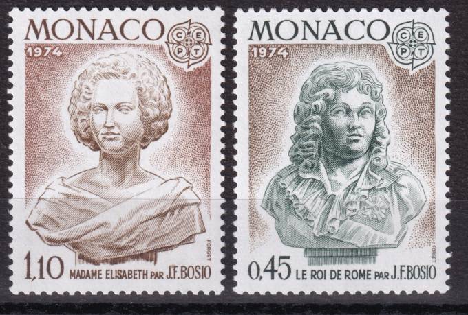 Монако - кат. №1114-1115