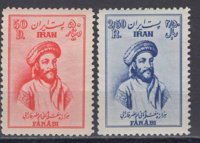 Иран - кат. №838-839