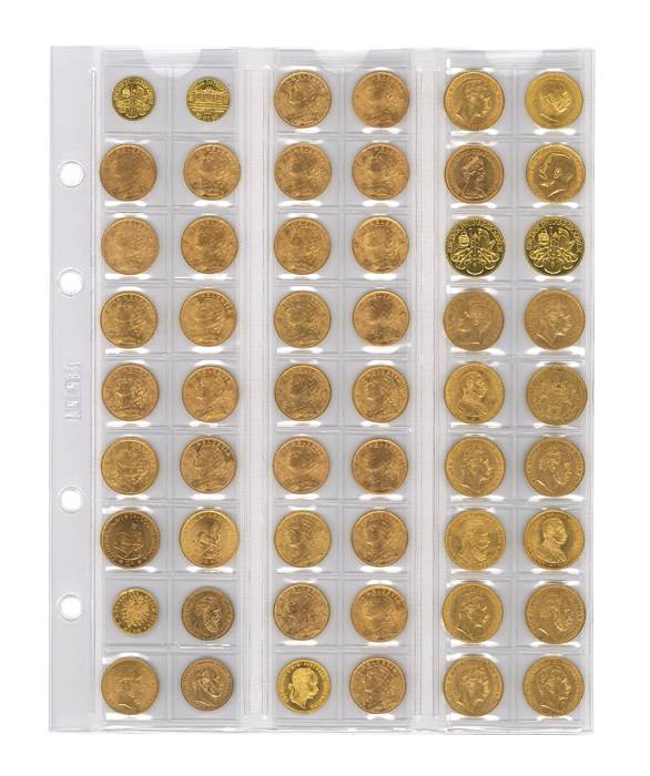 (MС54)Листы Multi Collect для 54 монет до 20 мм  