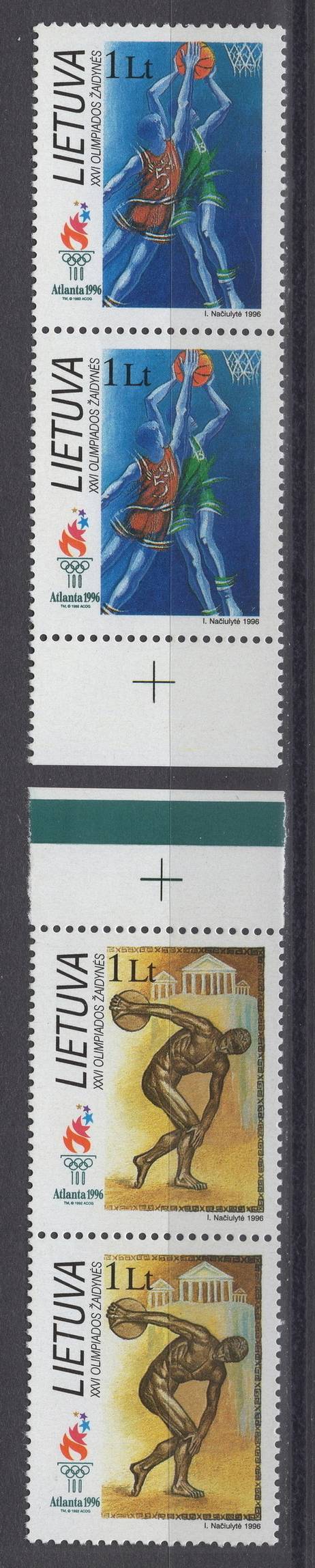 Литва - кат. №615-616