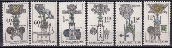 Чехословакия - кат. №1952-1957