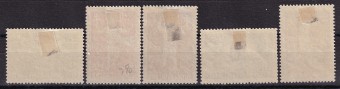 Финляндия - кат. №341-345