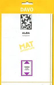 Клеммташе DAVO прозрачные 170 х 99 мм (уп 10 шт) для блоков (А16594(2))