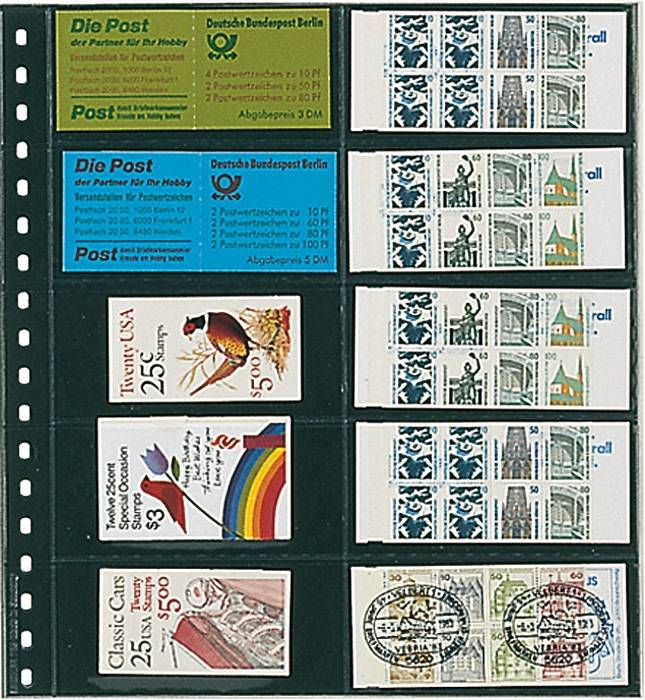 Прозрачный лист с чёрным листом-подложкой (уп.10 шт) (725Р)