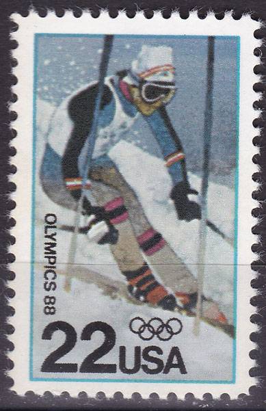 Блок - Олимпиада 1988 г. в Калгари