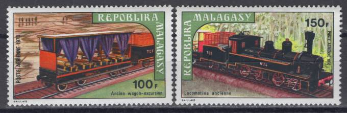 Мадагаскар - кат. №689-690