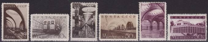 (S00547-552(9)  СССР Кат. №№547-552 *